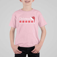 Funny Christmas T Shirt For Kid Five Stars Totally Awesome Highly Recommend - Wonder Print Shop