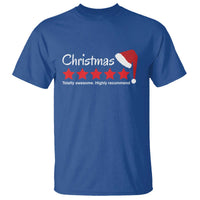 Funny Christmas T Shirt Five Stars Totally Awesome Highly Recommend - Wonder Print Shop