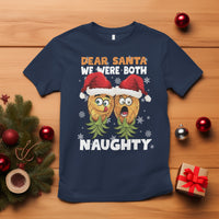 Christmas T Shirt Upside Down Pineapple Dear Santa We Were Both Naughty Xmas - Wonder Print Shop