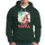 Bad Santa Merry Chrsitmas Funny  Naughty Xmas Hoodie - Wonder Print Shop