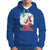 Bad Santa Merry Chrsitmas Funny  Naughty Xmas Hoodie - Wonder Print Shop