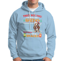 Christmas Hoodie Basset Hound See You're Eating Dog Lover - Wonder Print Shop