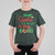 Funny Christmas T Shirt For Kid Deer Santa Is It Too Late To Be Good - Wonder Print Shop