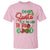 Funny Christmas T Shirt Deer Santa Is It Too Late To Be Good - Wonder Print Shop