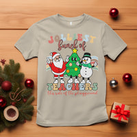 Christmas T Shirt Jolliest Bunch Of Teachers This Side Of The Playground - Wonder Print Shop