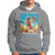 Christmas Hoodie Jesus Baseketball Player Crossing Up Christian Funny Xmas - Wonder Print Shop