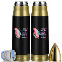 Christian Bullet Tumbler Blessed By God Loved By Jesus Led By The Spirit