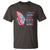 Christian T Shirt Blessed By God Loved By Jesus Led By The Spirit - Wonder Print Shop