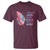 Christian T Shirt Blessed By God Loved By Jesus Led By The Spirit - Wonder Print Shop