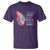 Christian T Shirt Blessed By God Loved By Jesus Led By The Spirit - Wonder Print Shop