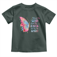 Christian Toddler T Shirt Blessed By God Loved By Jesus Led By The Spirit