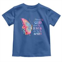 Christian Toddler T Shirt Blessed By God Loved By Jesus Led By The Spirit