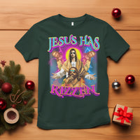 Jesus Has Rizzen Christian Funny Cool Meme T Shirt - Wonder Print Shop