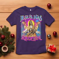 Jesus Has Rizzen Christian Funny Cool Meme T Shirt - Wonder Print Shop