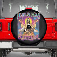Jesus Has Rizzen Christian Funny Cool Meme Spare Tire Cover