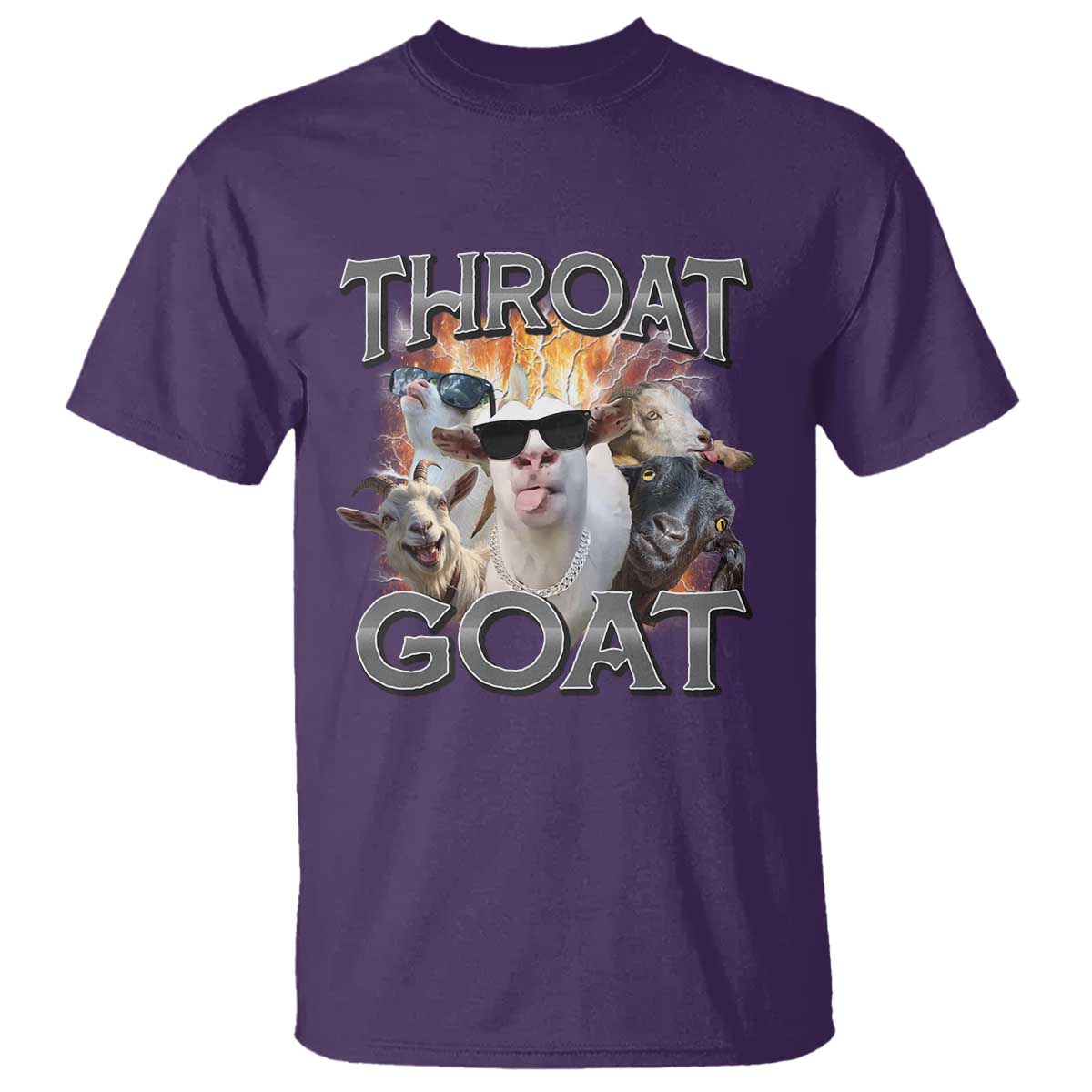 Throat Goat Funny Offensive Adult Humor Bootleg T Shirt