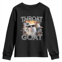 Throat Goat Funny Offensive Adult Humor Bootleg Youth Sweatshirt