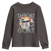 Throat Goat Funny Offensive Adult Humor Bootleg Youth Sweatshirt