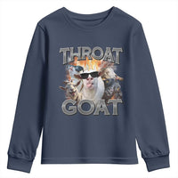 Throat Goat Funny Offensive Adult Humor Bootleg Youth Sweatshirt