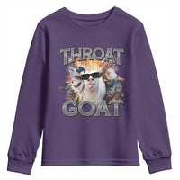 Throat Goat Funny Offensive Adult Humor Bootleg Youth Sweatshirt