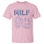 Funny MILF Man I Love Feet T Shirt