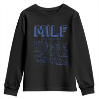 Funny MILF Man I Love Feet Youth Sweatshirt