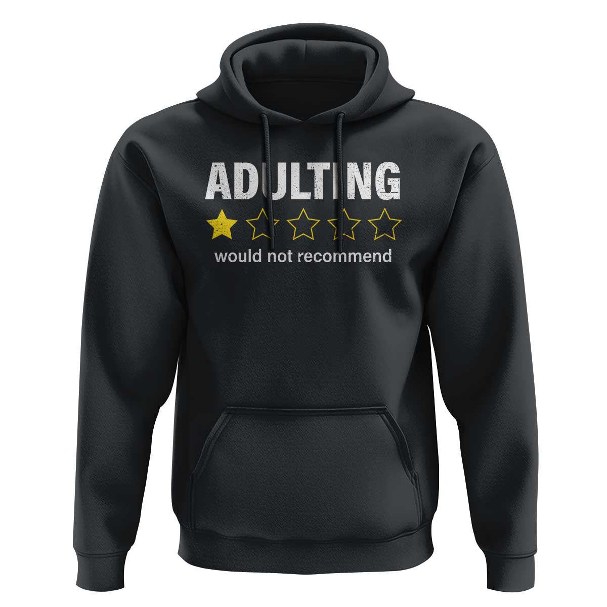 Funny Adulting Would Not Recommend Hoodie