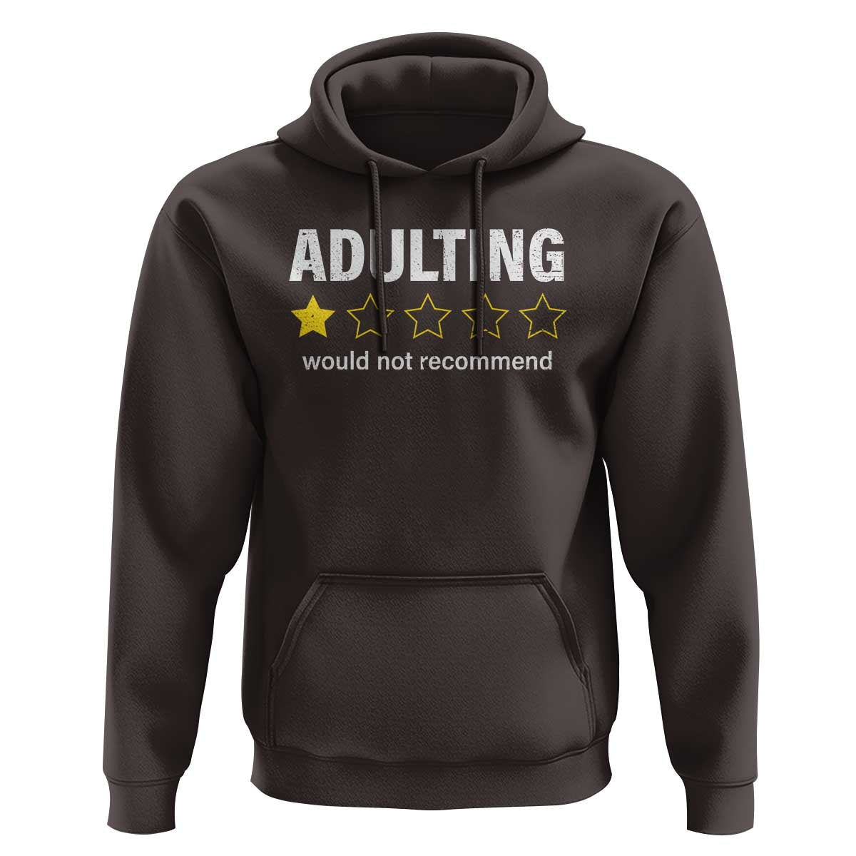 Funny Adulting Would Not Recommend Hoodie