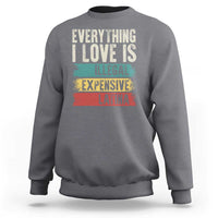 Everything I Love Is Illegal Expensive Or Latina Sweatshirt