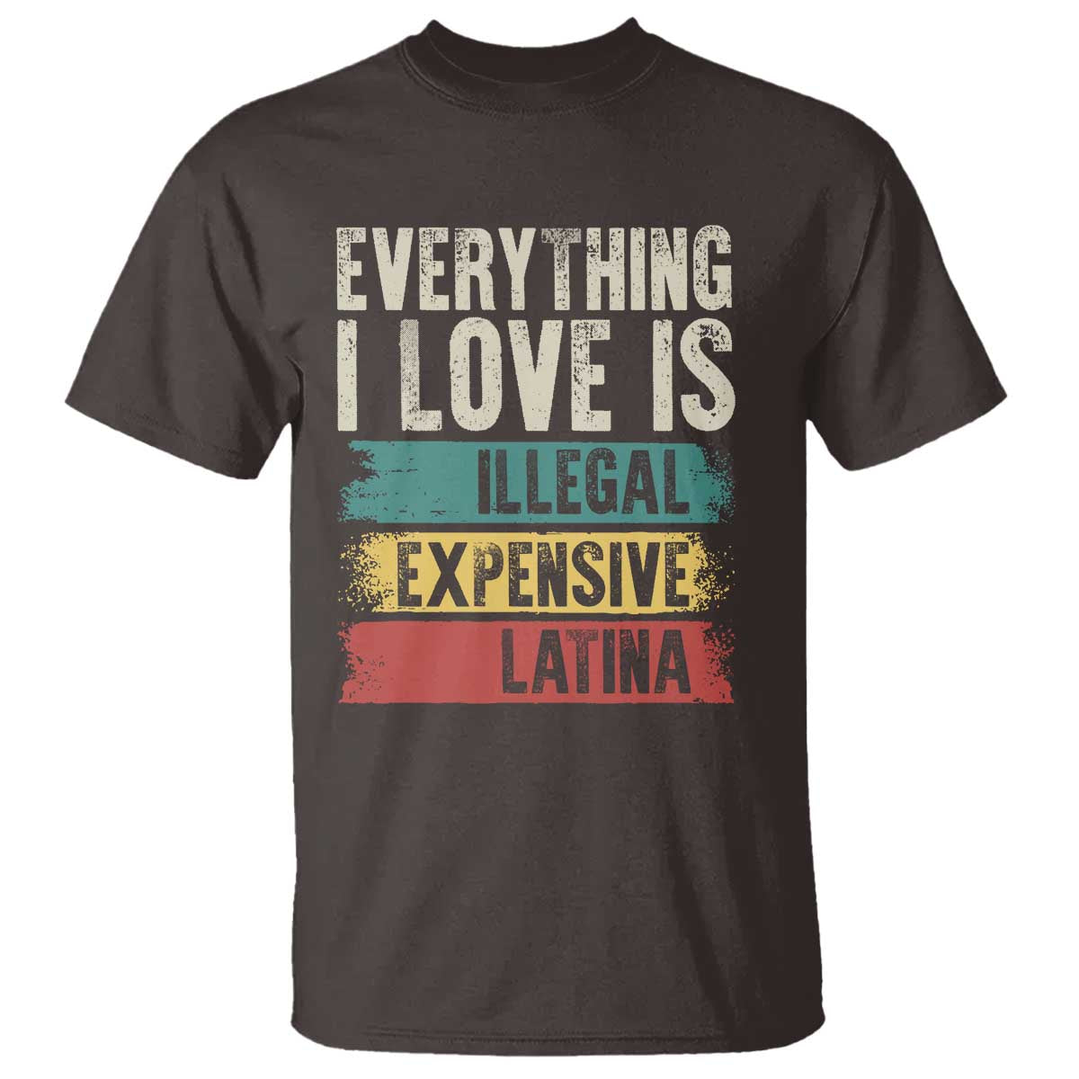Everything I Love Is Illegal Expensive Or Latina T Shirt