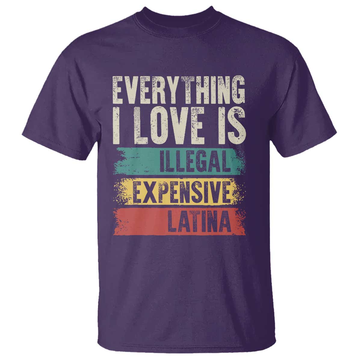 Everything I Love Is Illegal Expensive Or Latina T Shirt