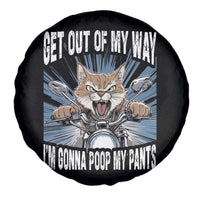 Funny Meme Spare Tire Cover Get Out of My Way Gonna Poop My Pants