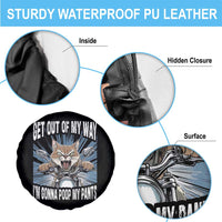 Funny Meme Spare Tire Cover Get Out of My Way Gonna Poop My Pants