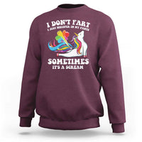 Funny I Don't Fart I Whisper In My Pants Sweatshirt