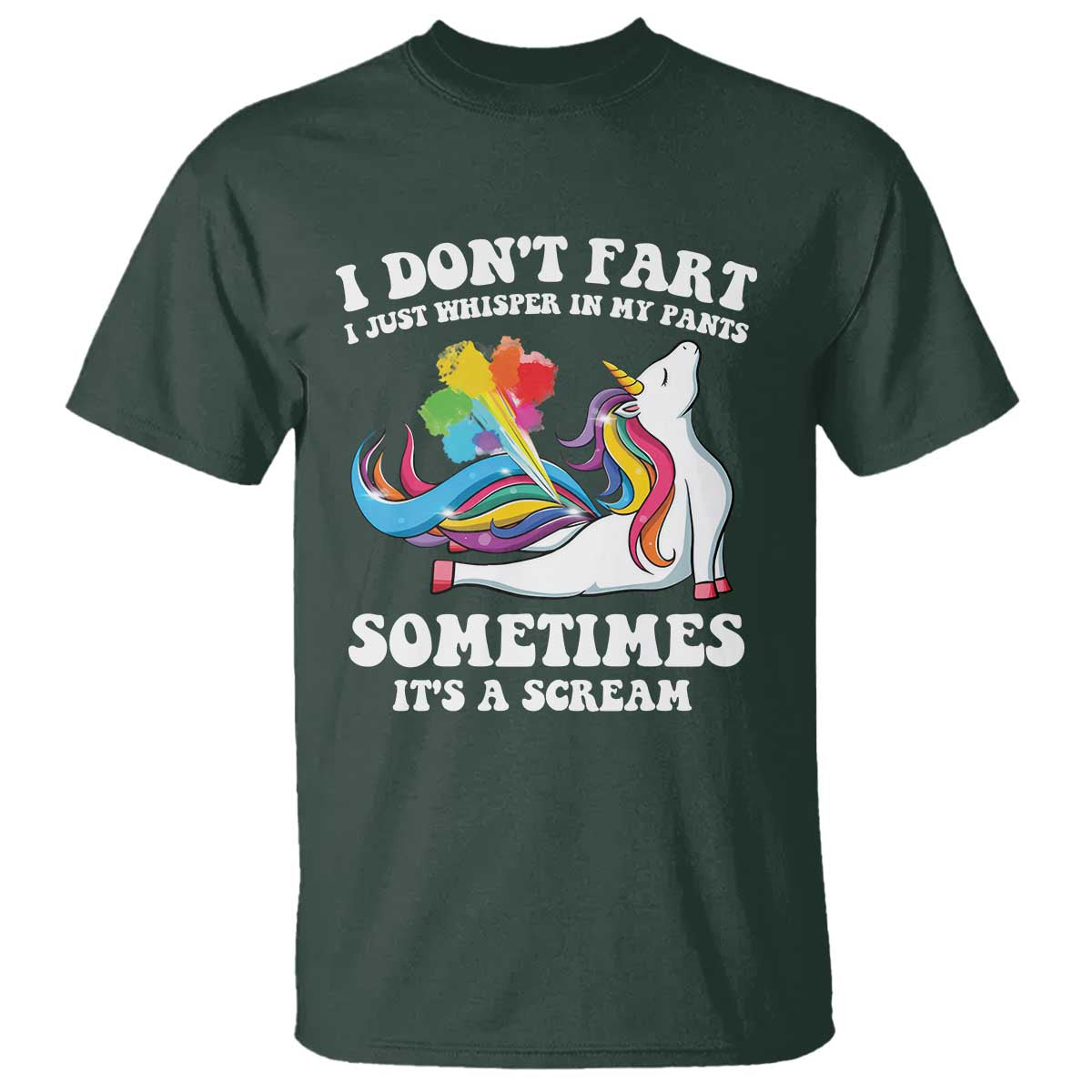 Funny I Don't Fart I Whisper In My Pants T Shirt