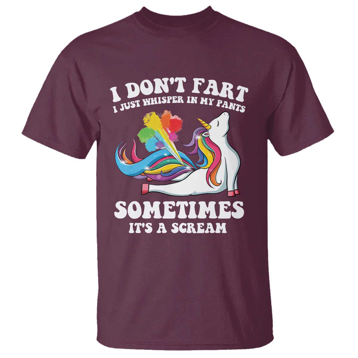 Funny I Don't Fart I Whisper In My Pants T Shirt