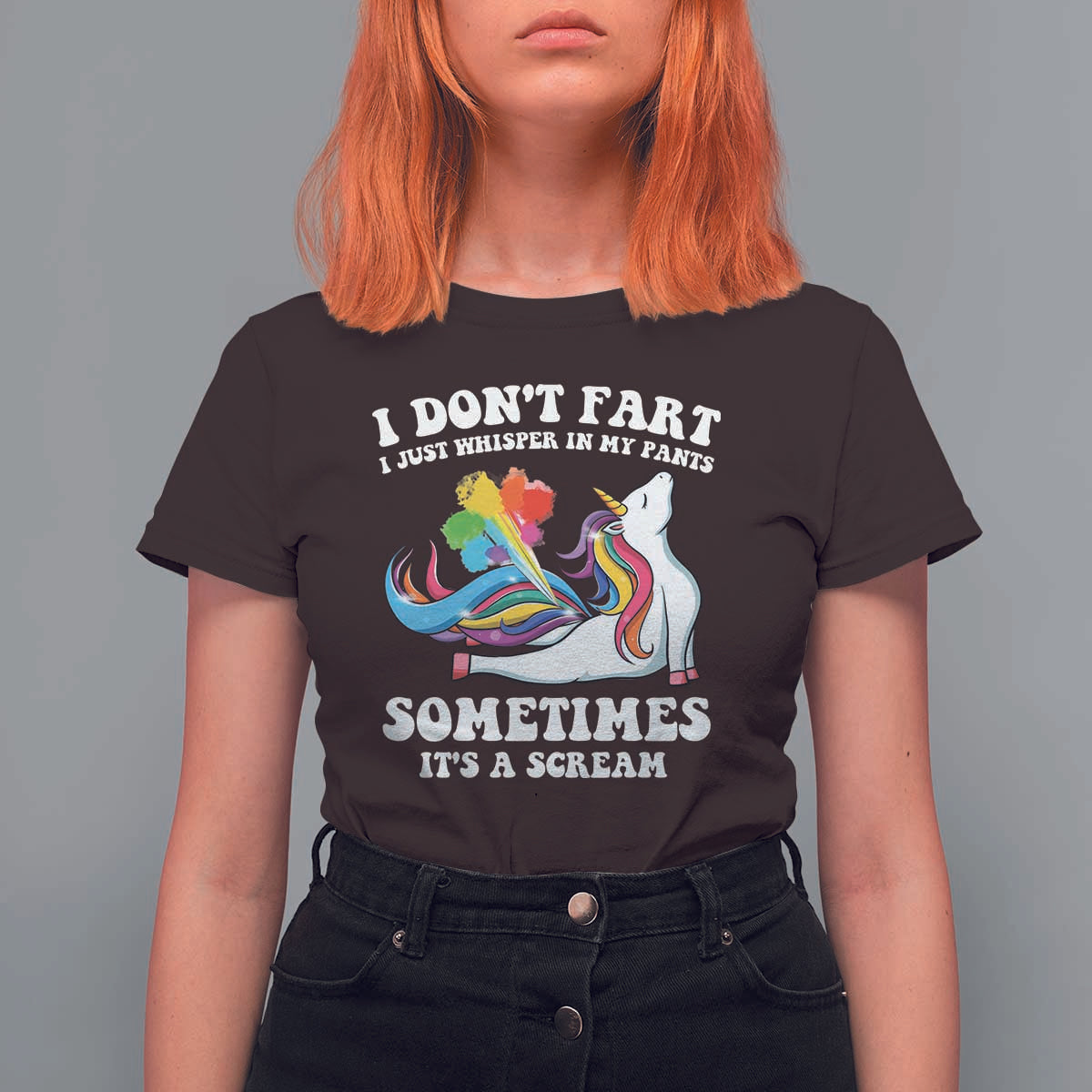 Funny I Don't Fart I Whisper In My Pants T Shirt For Women