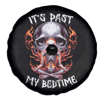 Funny Skeleton Meme Spare Tire Cover It's Past My Bedtime
