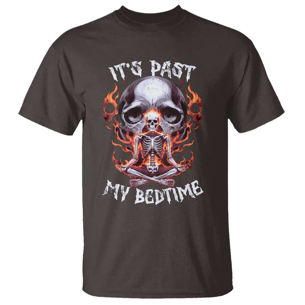 Funny Skeleton Meme T Shirt It's Past My Bedtime