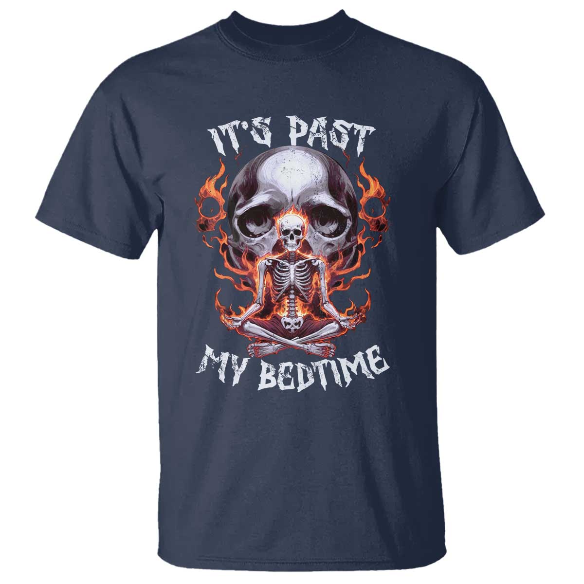 Funny Skeleton Meme T Shirt It's Past My Bedtime