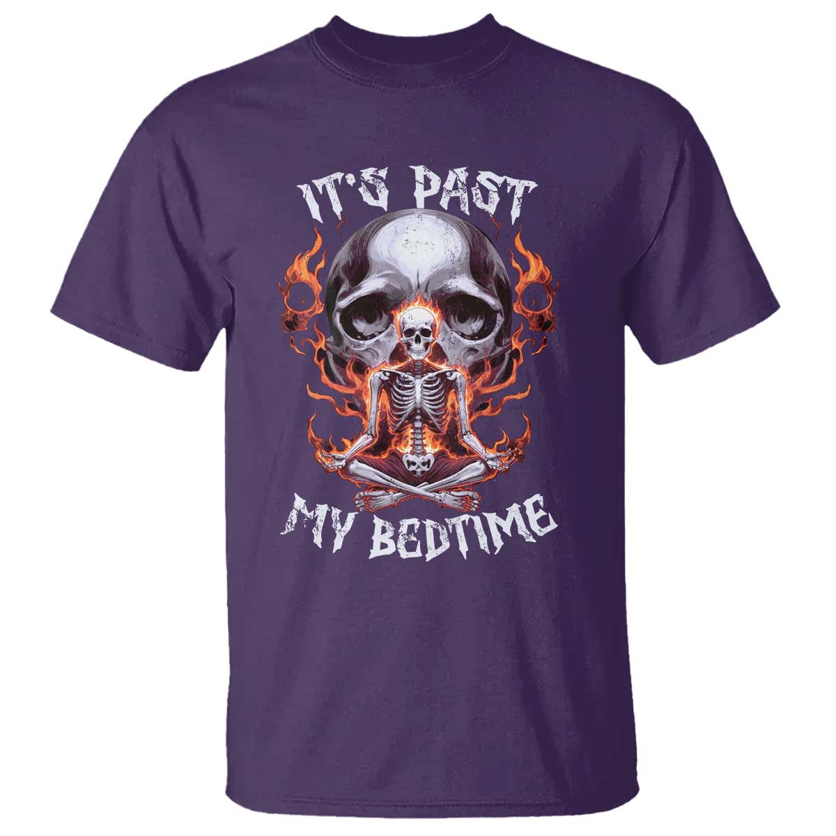 Funny Skeleton Meme T Shirt It's Past My Bedtime