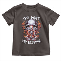 Funny Skeleton Meme Toddler T Shirt It's Past My Bedtime