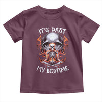 Funny Skeleton Meme Toddler T Shirt It's Past My Bedtime