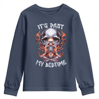 Funny Skeleton Meme Youth Sweatshirt It's Past My Bedtime