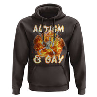 Funny Skeleton Meme Hoodie Autistic and Gay