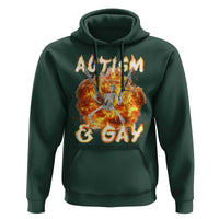 Funny Skeleton Meme Hoodie Autistic and Gay