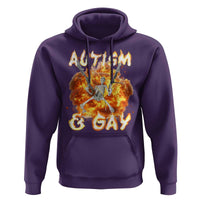 Funny Skeleton Meme Hoodie Autistic and Gay