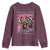 Funny Meme Autistic Raccoon Youth Sweatshirt Be In Awe Of My 'Tism