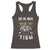 Funny Autistic Raccoon Racerback Tank Top Be In Awe Of My 'Tism