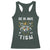Funny Autistic Raccoon Racerback Tank Top Be In Awe Of My 'Tism